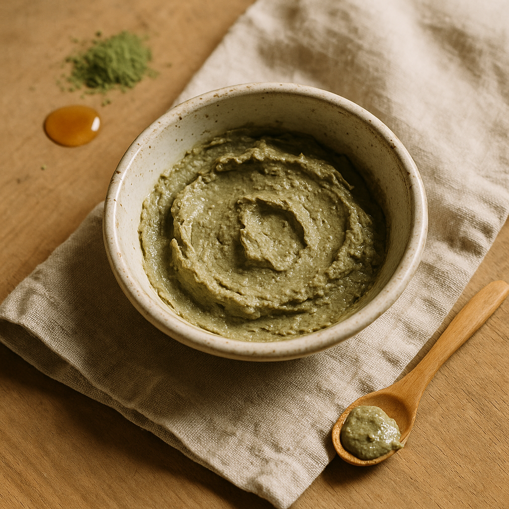 Honey Matcha Clay Mask