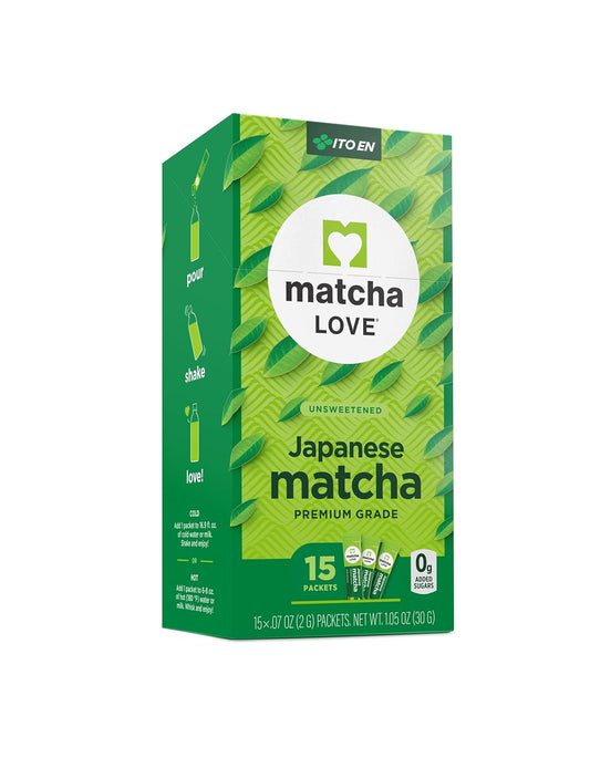 Matcha Love Japanese Matcha Unsweetened Green Tea Powder