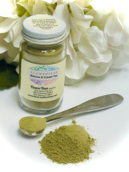 FLOWERTEAS - Matcha & Cream Tea